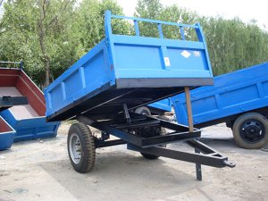 Single Axle Hydraulic Trailer